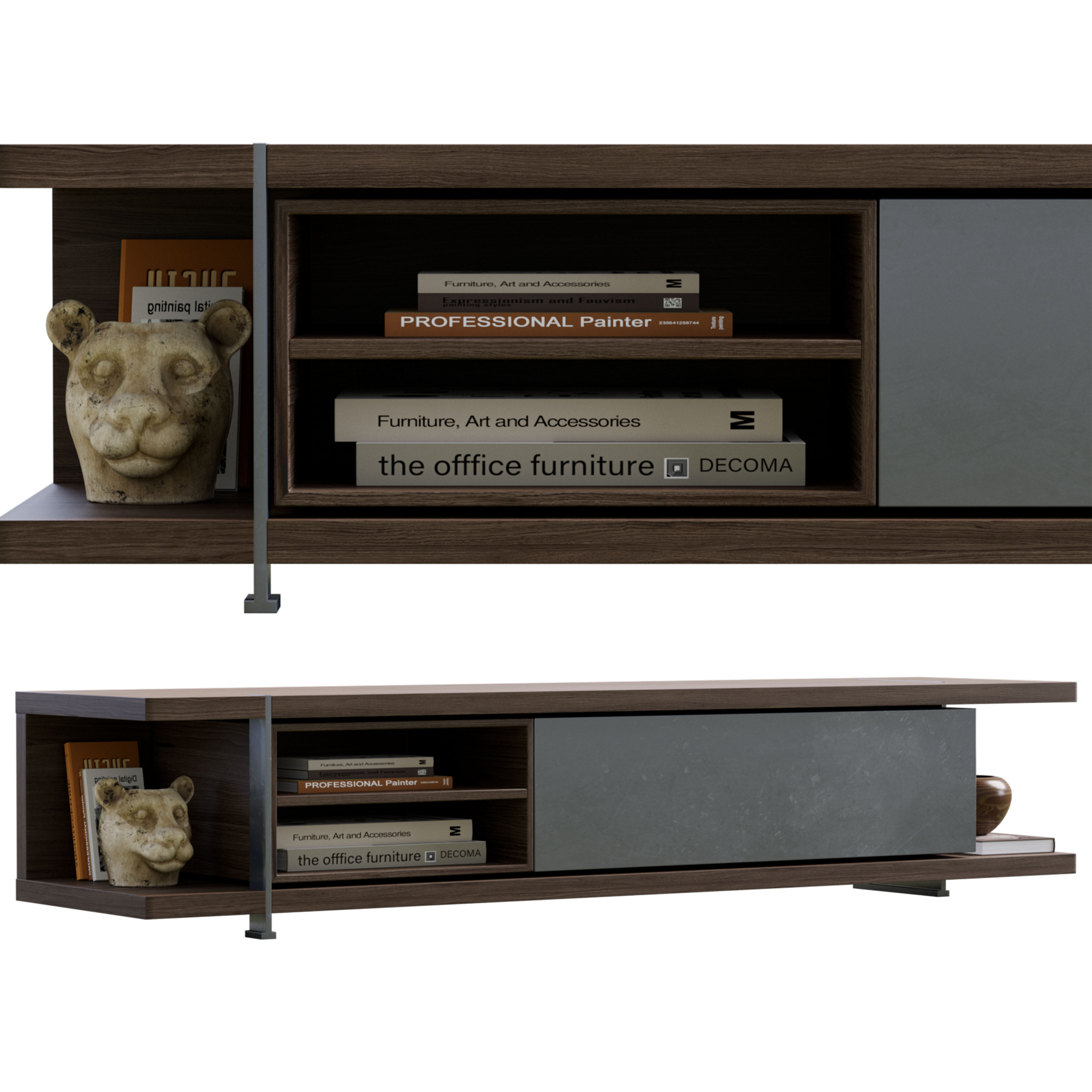 Poliform Bristol Sideboard 3D model_2