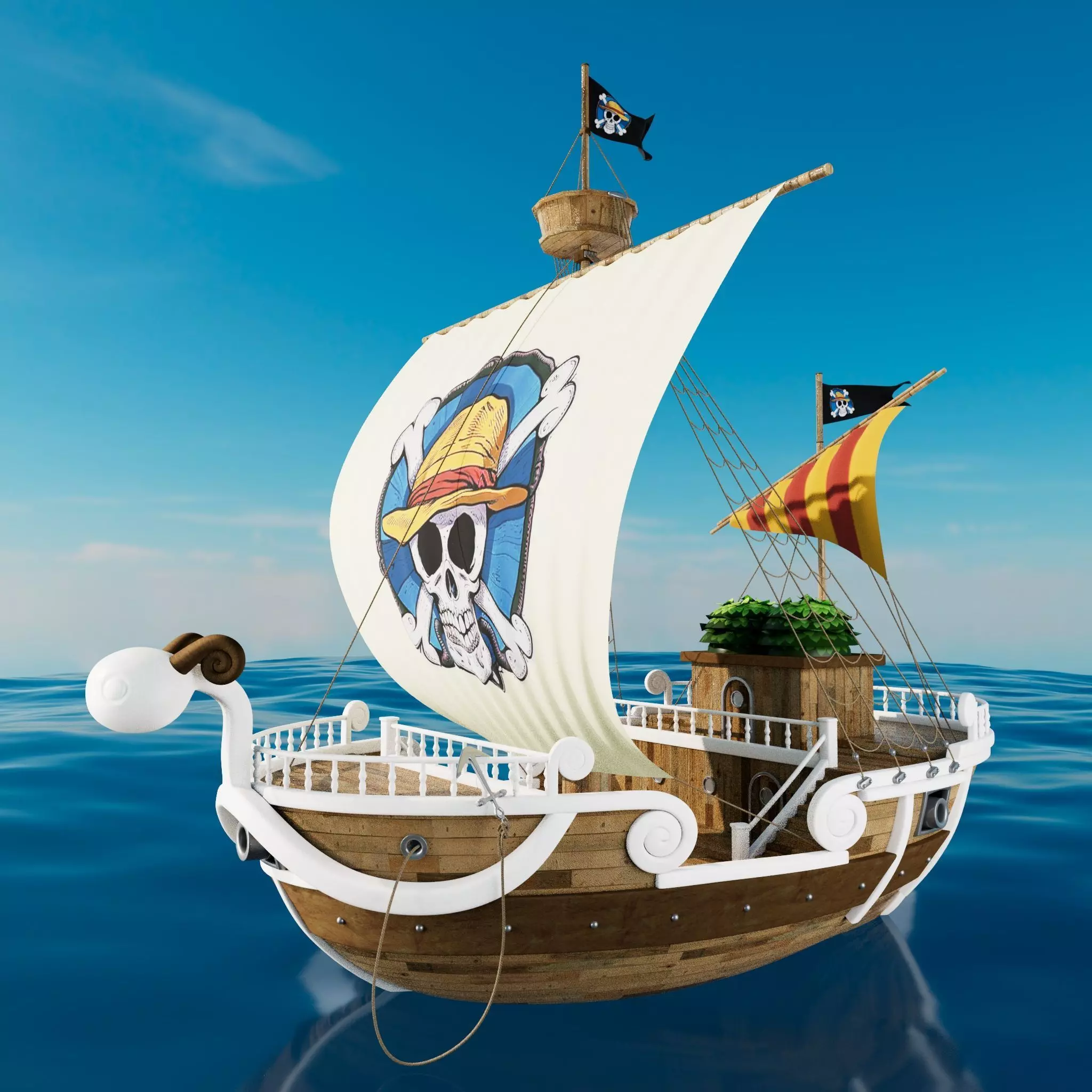 going merry 3D model