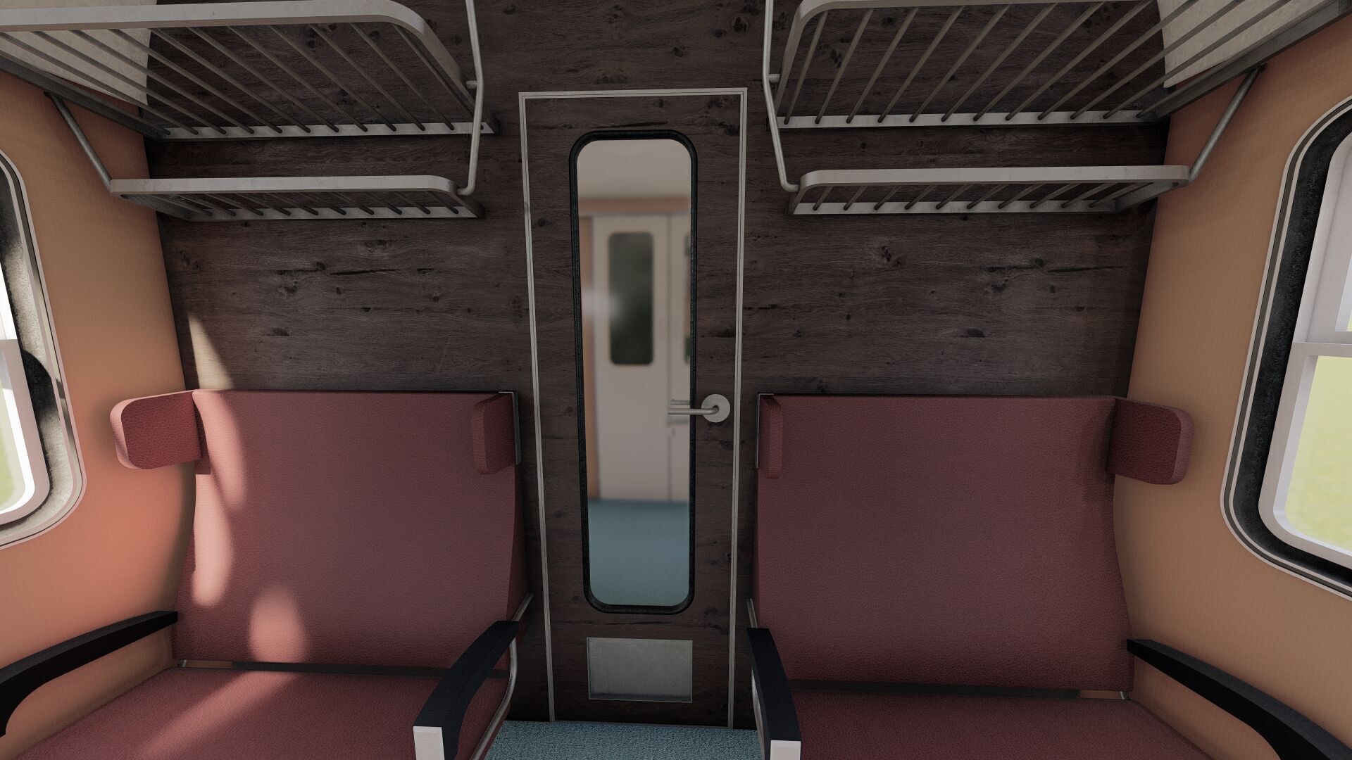 Early diesel train 3D model_25