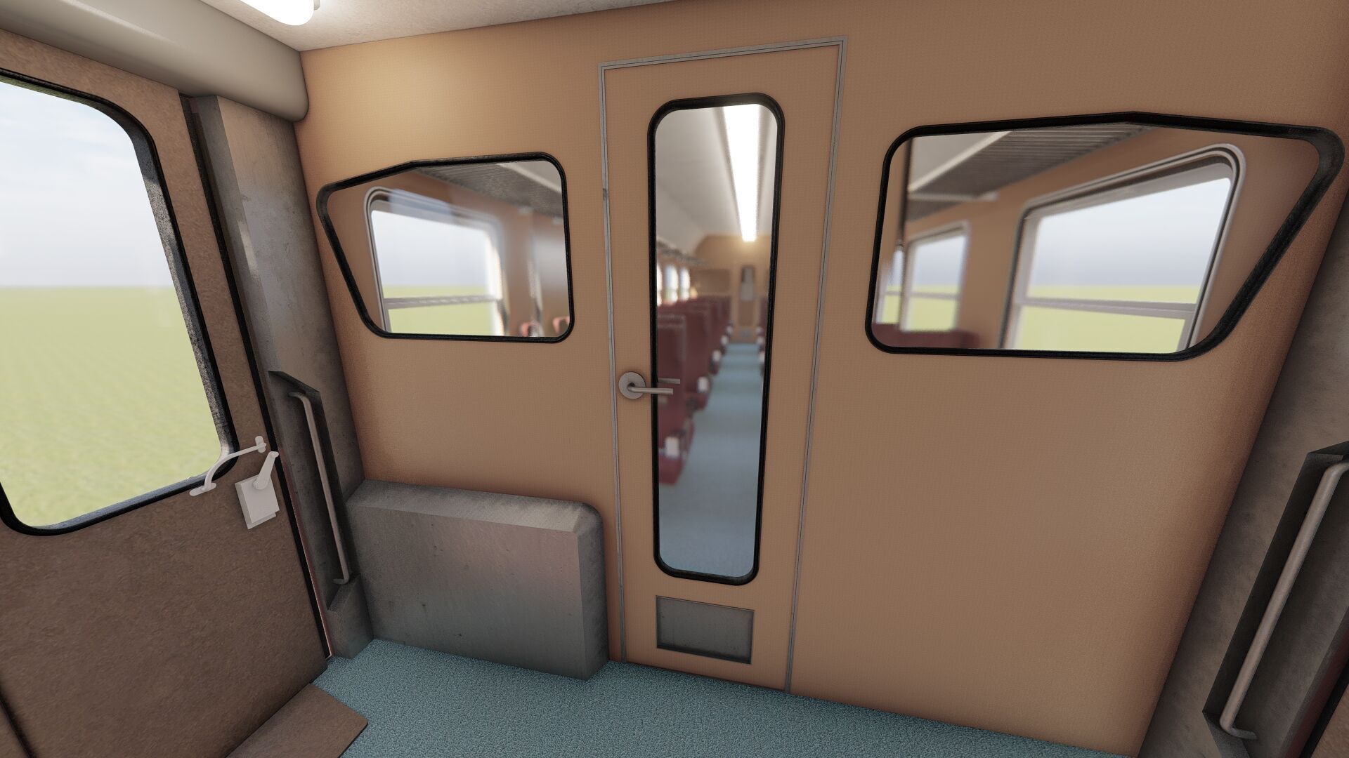 Early diesel train 3D model_17