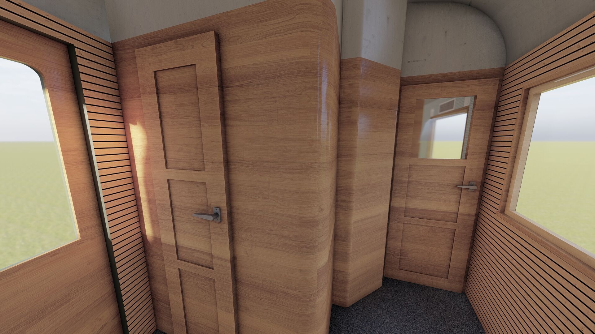 Early diesel train 3D model_26