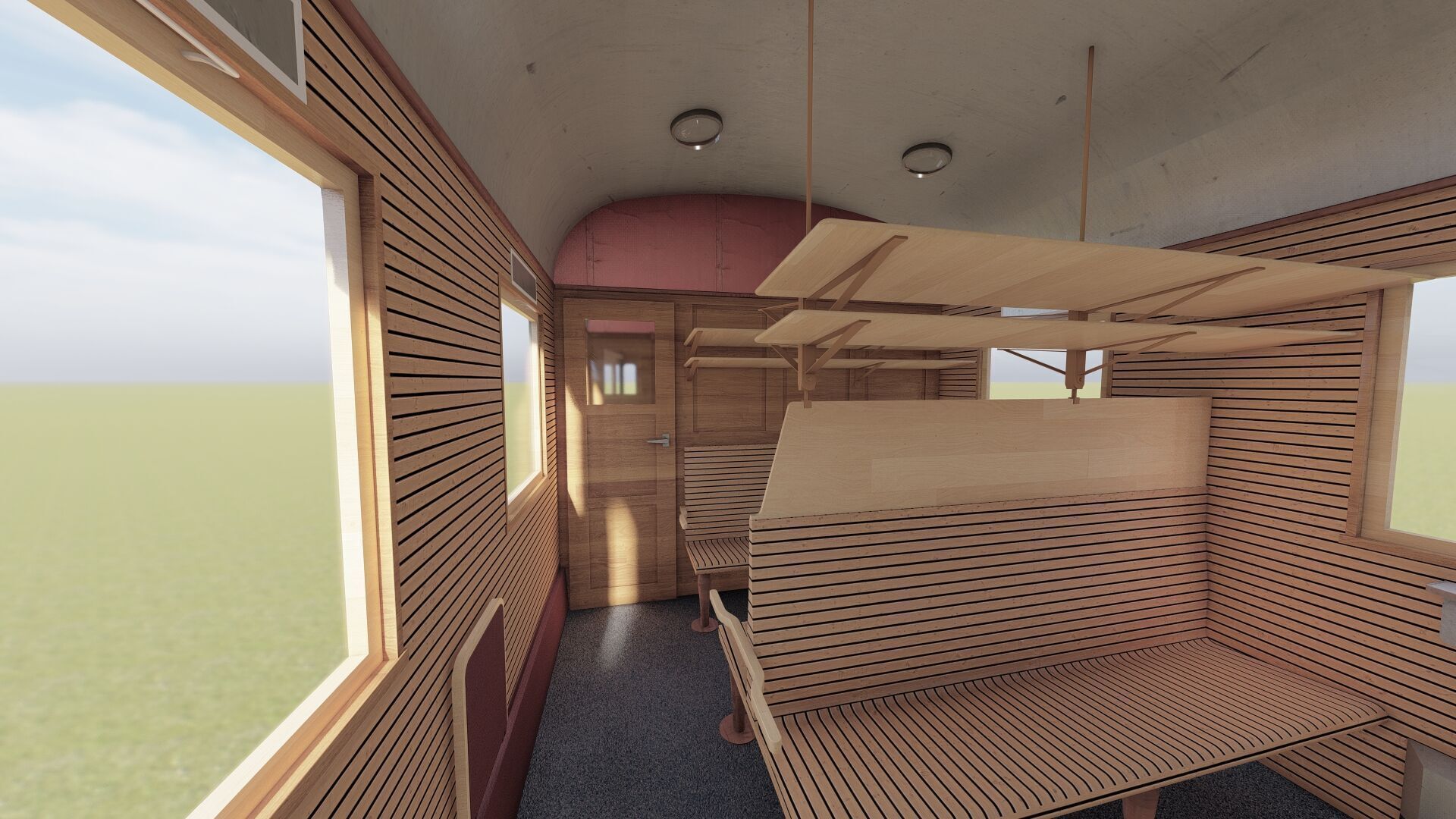 Early diesel train 3D model_33