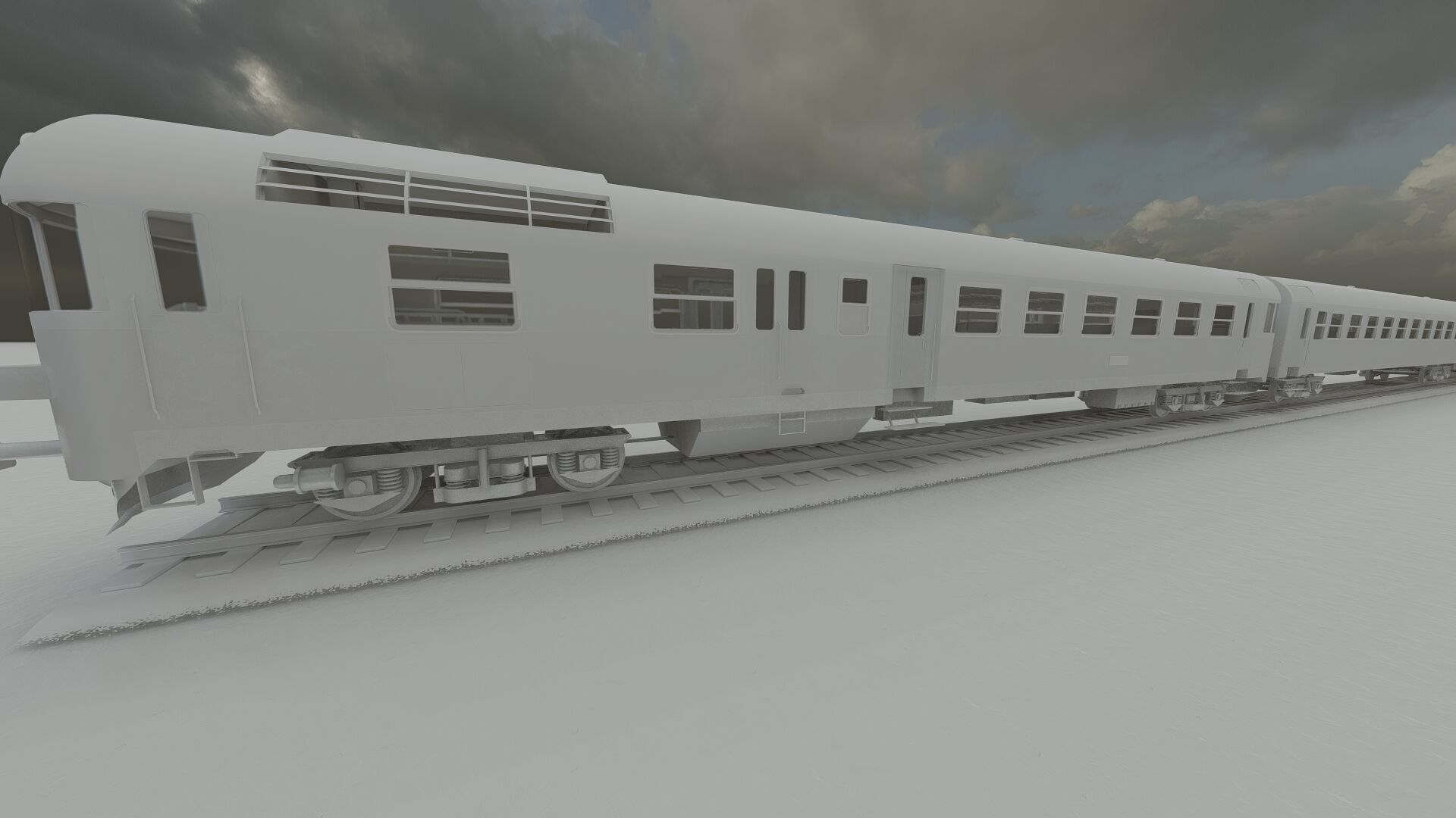 Early diesel train 3D model_37
