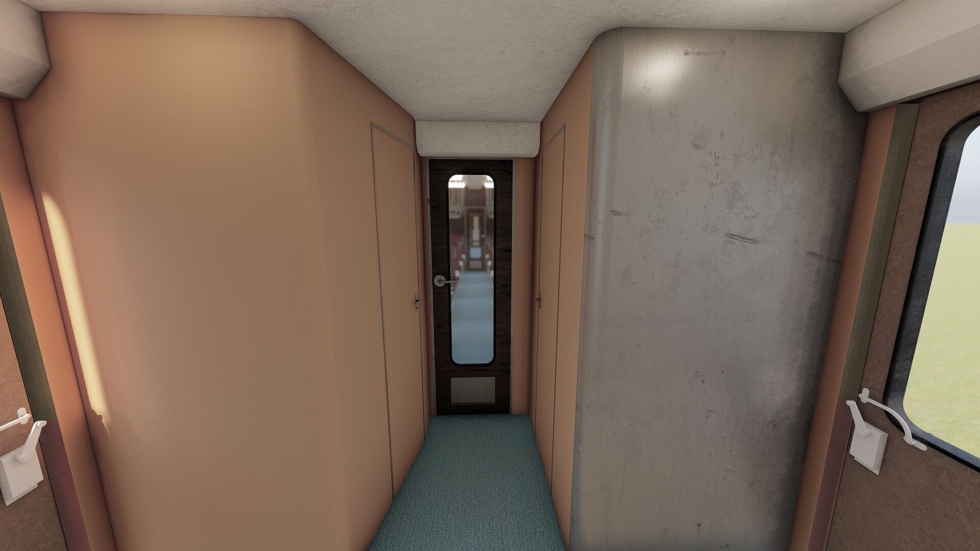 Early diesel train 3D model_21