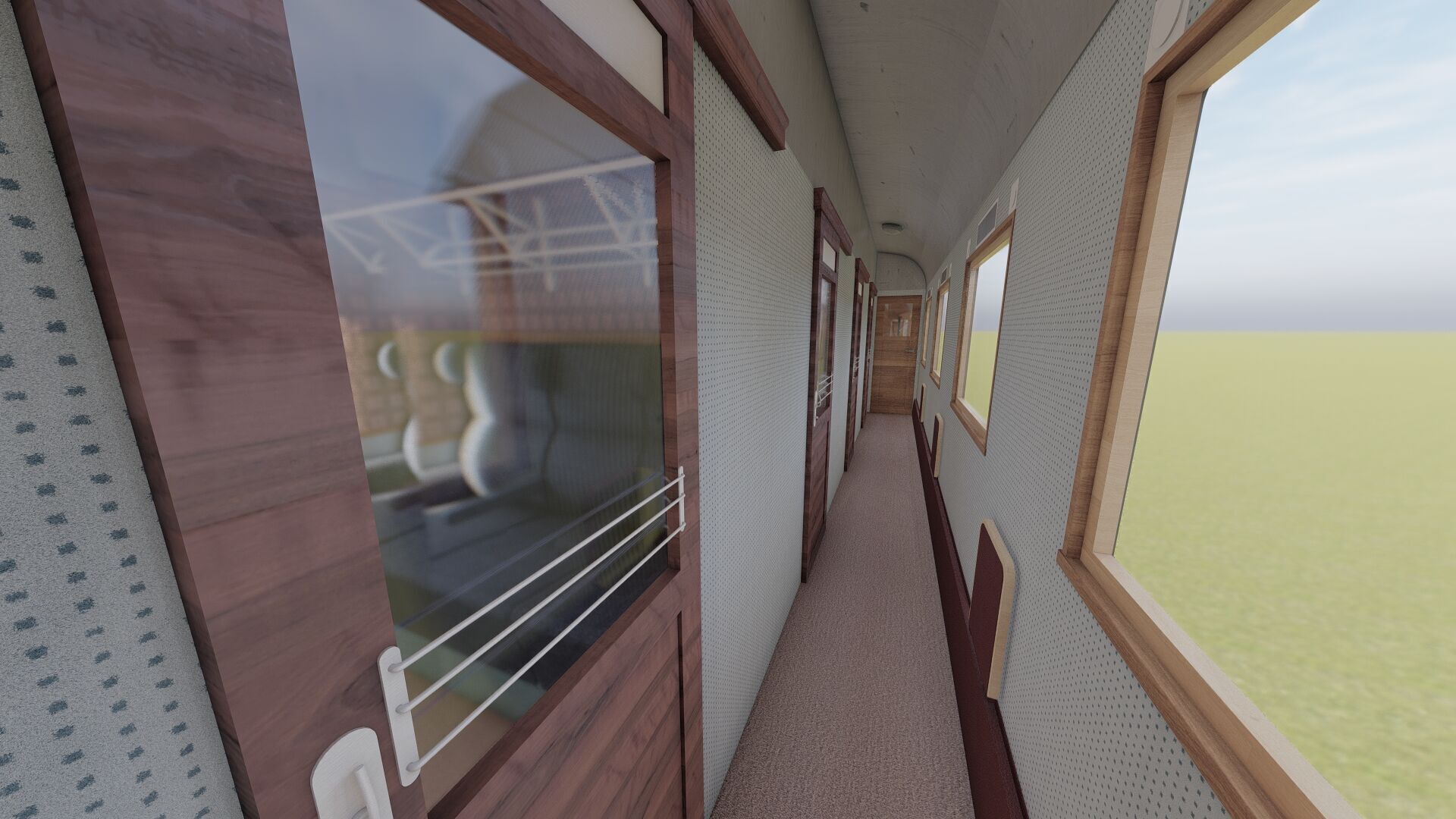 Early diesel train 3D model_27