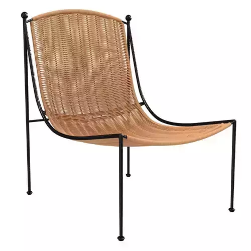 Canggu home lacoste indoor outdoor wicker lounge chair
