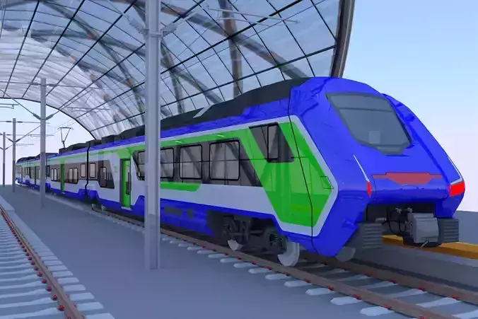 Station with Hitachi HTR 412