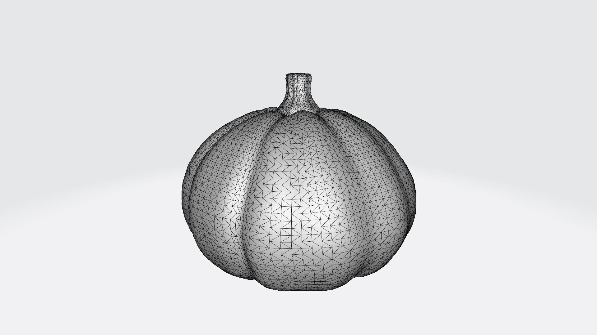 Butternut Squash Raw Vegetables High Render 3D model_5