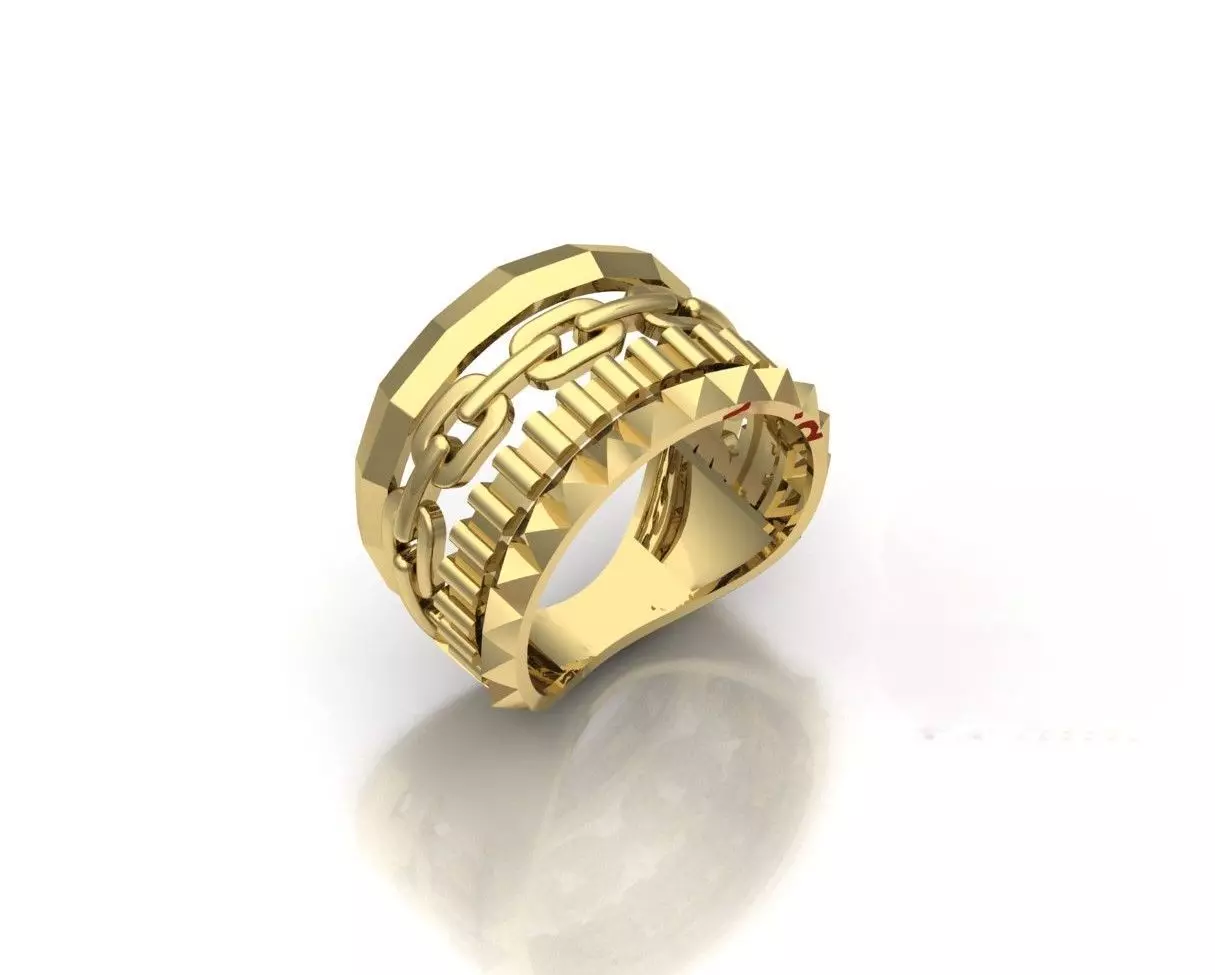 Portofino Ring 3D print model_0