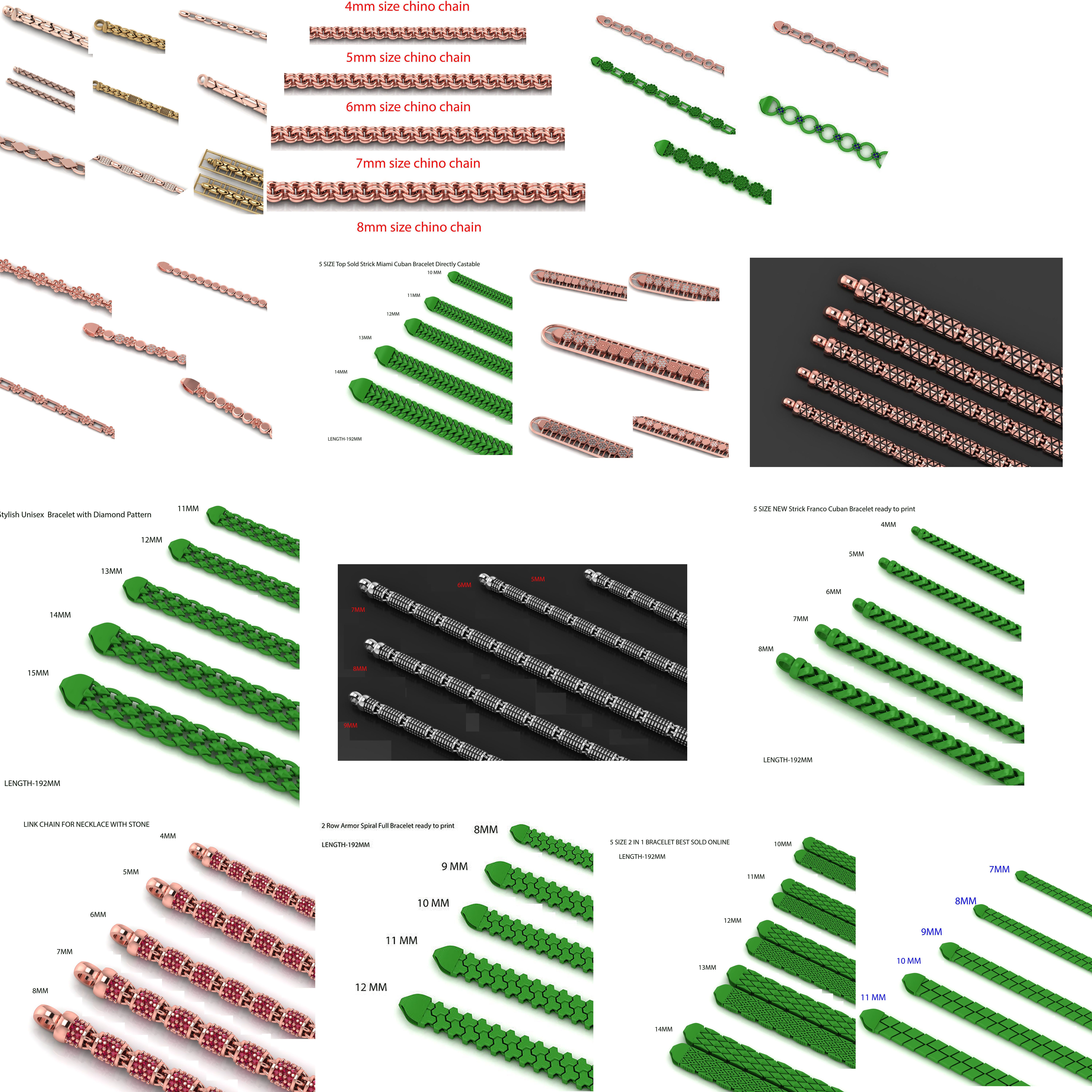 177 SET MEGA BRACELET AND CHAIN COLLECTION AT LOW PRICE  _1