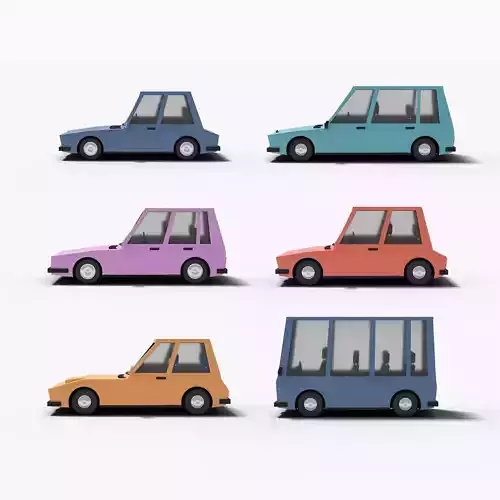 Cartoon cars pack