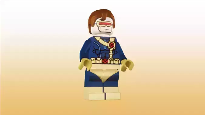 3D print minifigure - Cyclops 3D print model