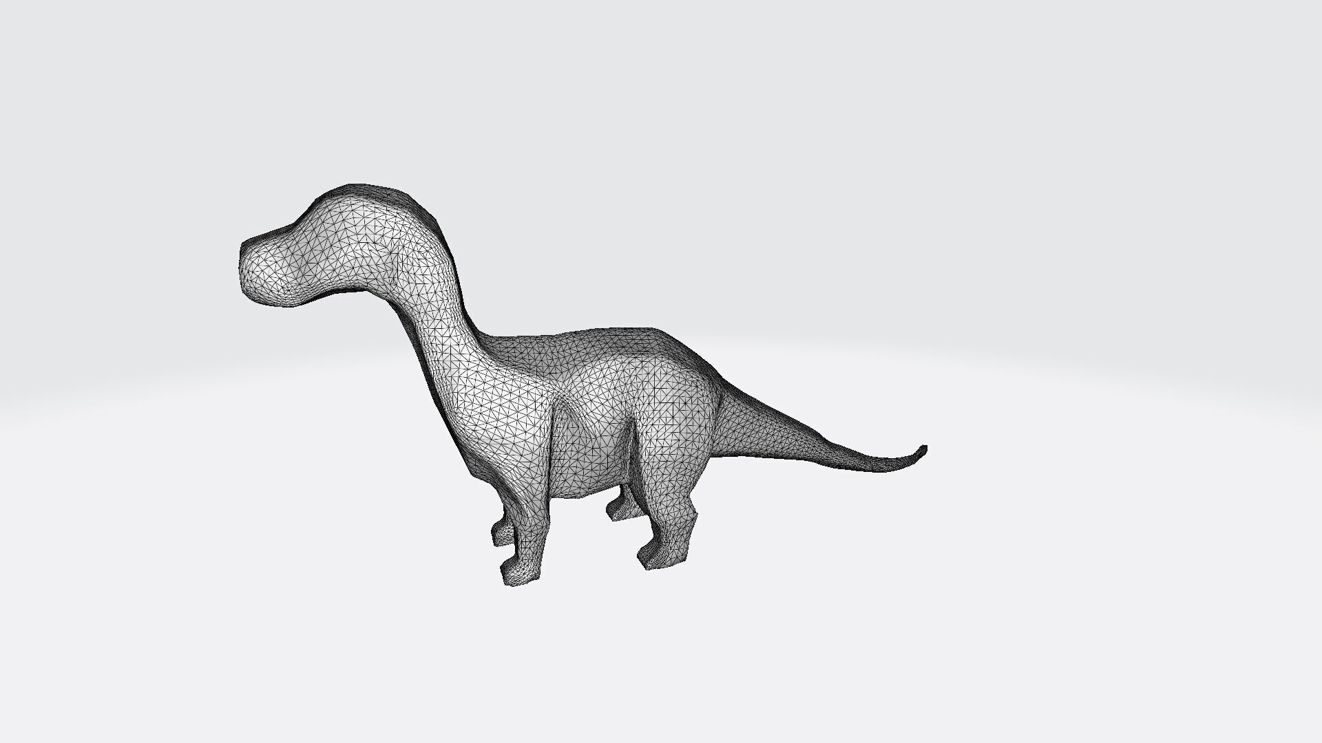 Apatosaurus Was A Sauropod Dinosaur High Render 3D model_8