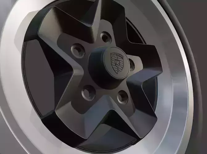 PORSCHE ATS COOKIE CUTTER RIM