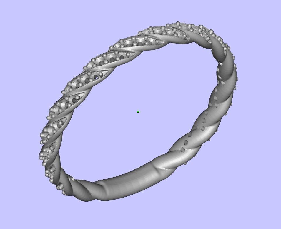 Minimal Ring 3D print model_1