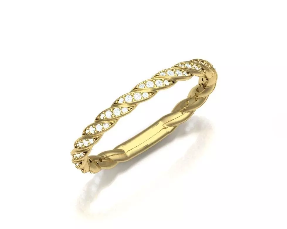 Minimal Ring 3D print model_0