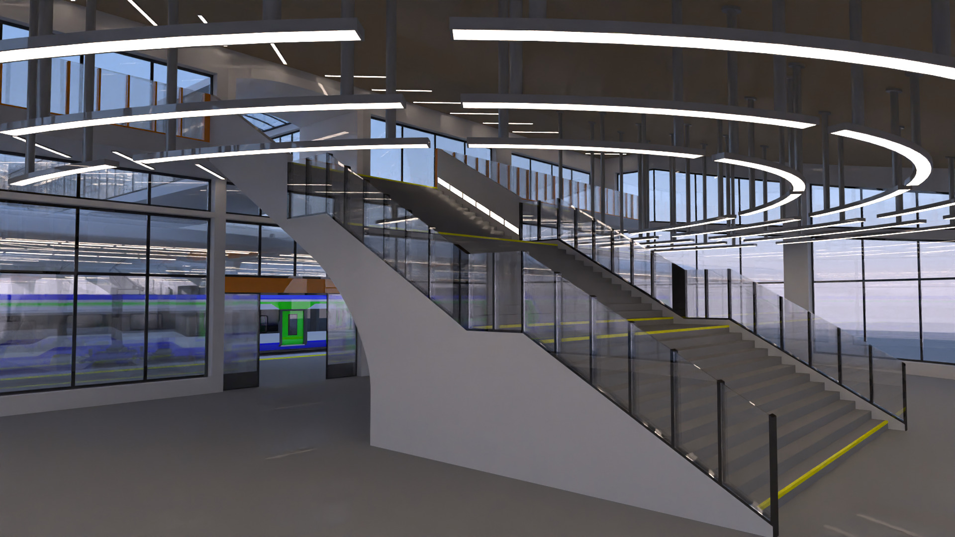 Station with Hitachi HTR 412 II 3D model_8