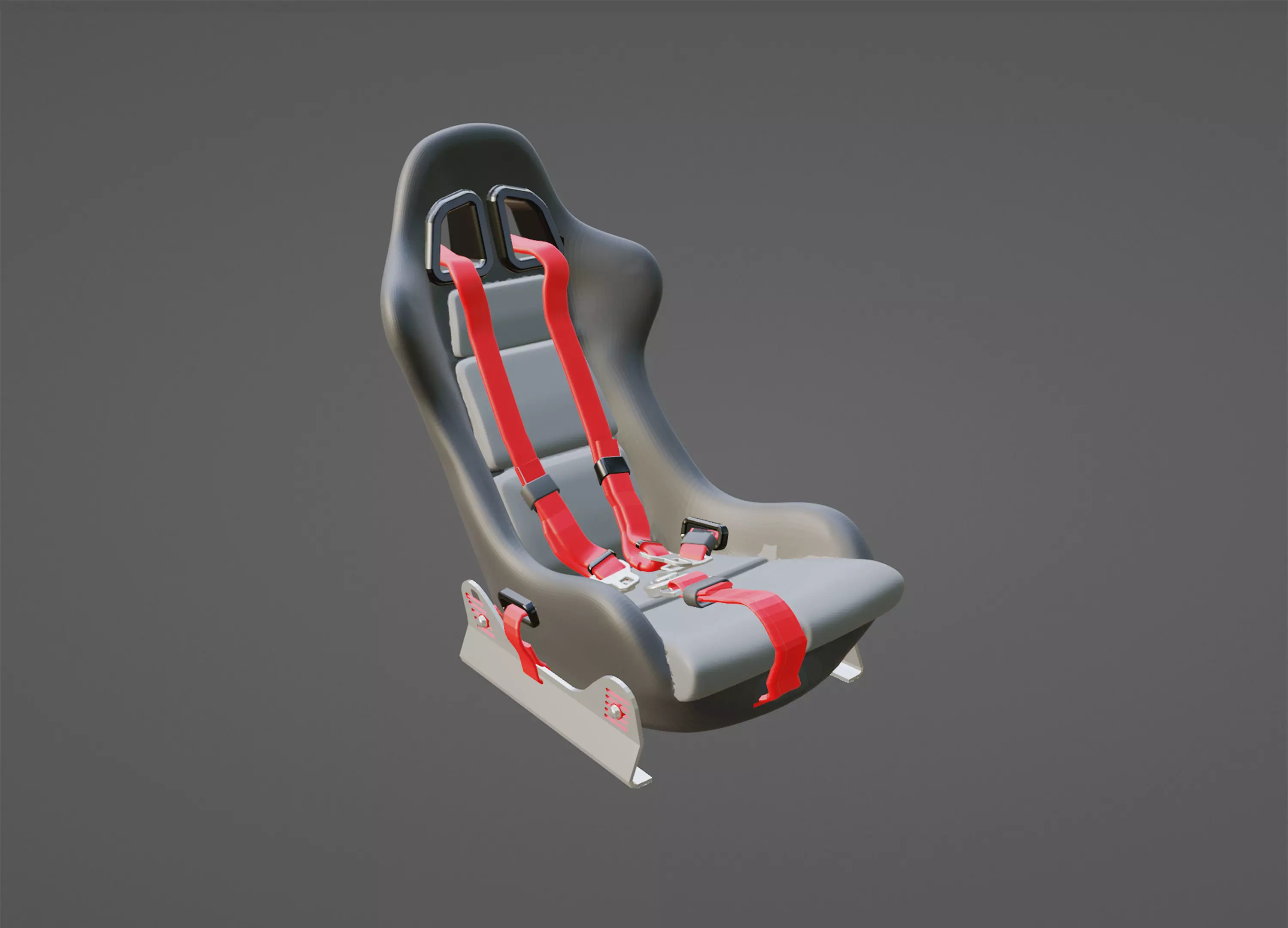 Bucket Seat - Racing Seat 3D print model_0
