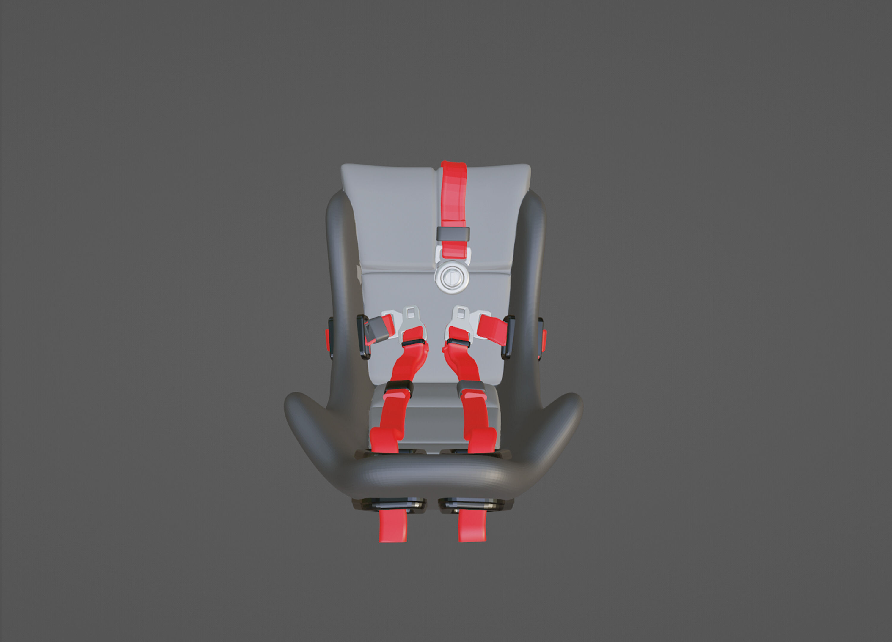 Bucket Seat - Racing Seat 3D print model_4