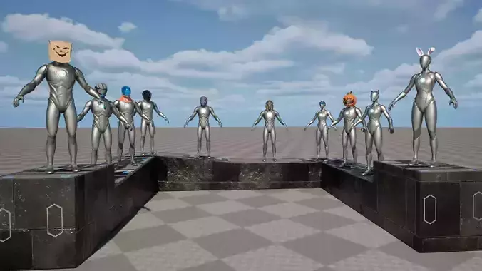 Head Wear Pack 2 Game Ready