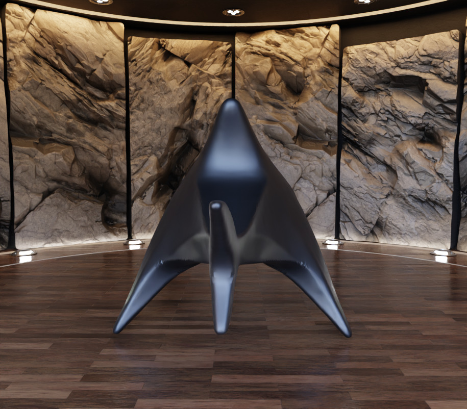 Shark Creature Figure Fan Art Toy 3D print model_8