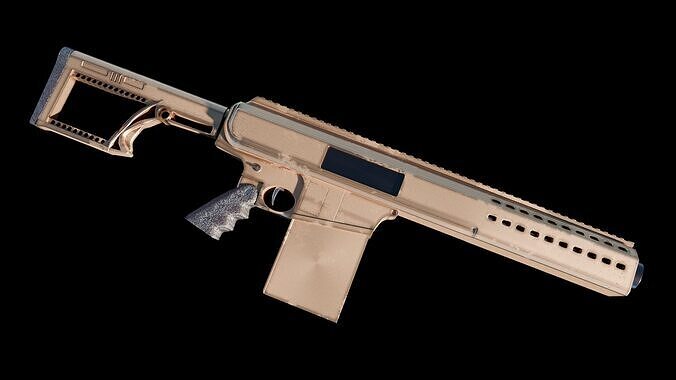 Barrett SSRS Free low-poly 3D model