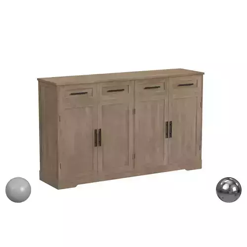 Sideboard Buffet With 4 Drawers By House of Hampton