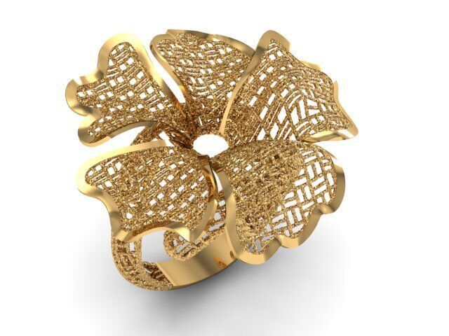 24 Jali Rings 3D print model_3