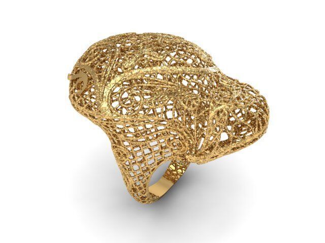 24 Jali Rings 3D print model_23