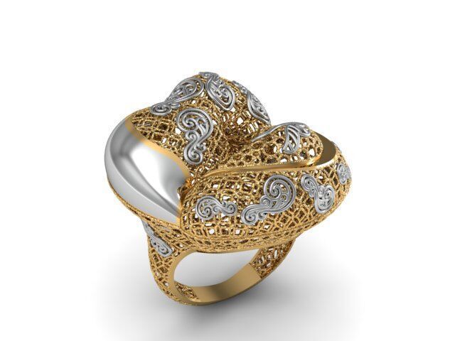24 Jali Rings 3D print model_20