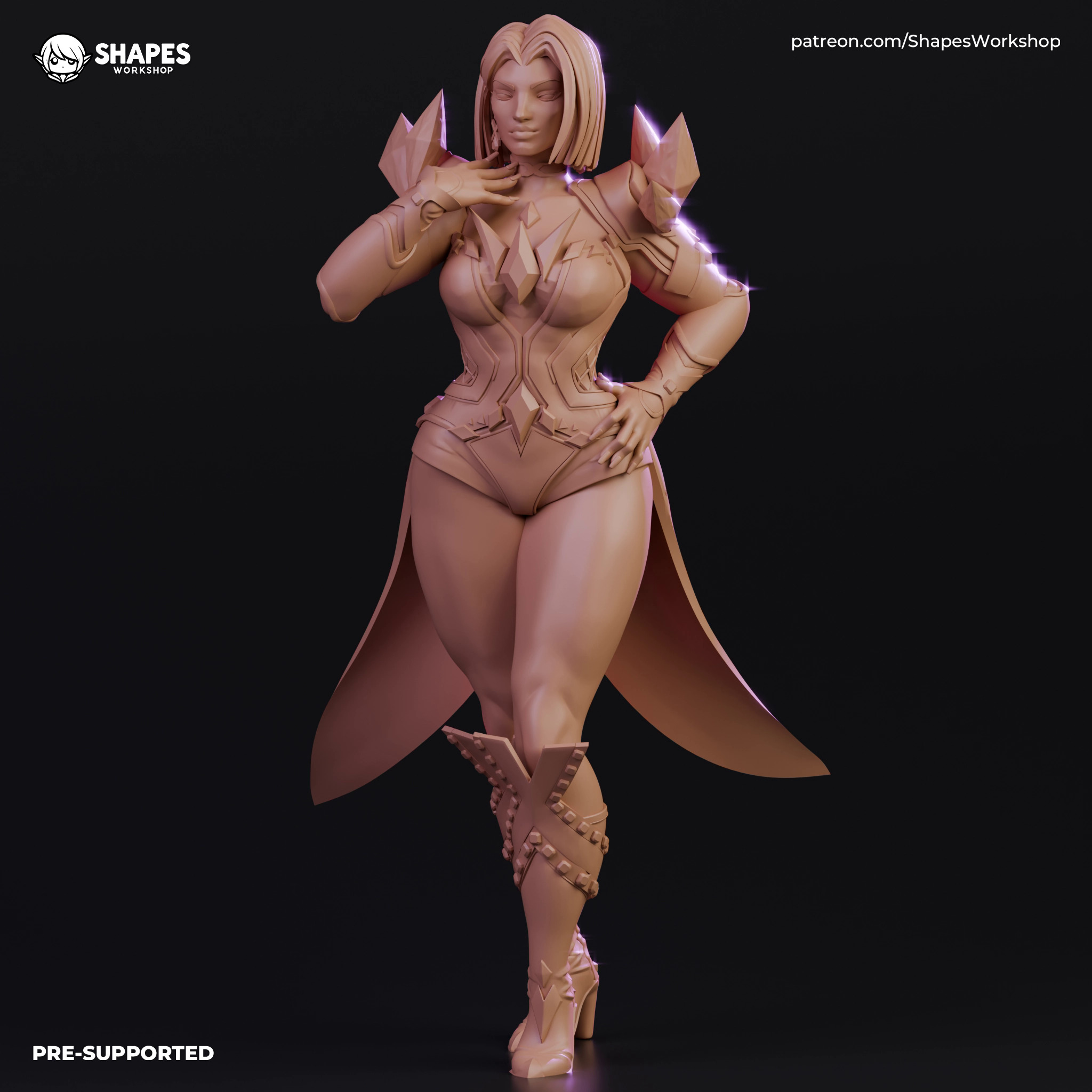 Emma Frost - Marvel Rivals 3D print model_1