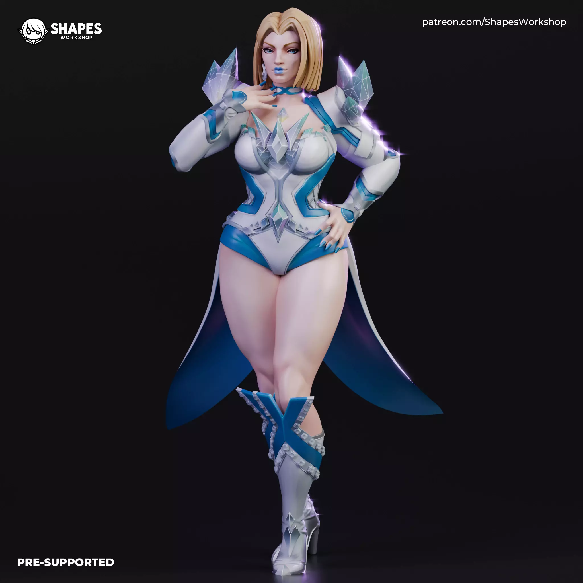 Emma Frost - Marvel Rivals 3D print model_0