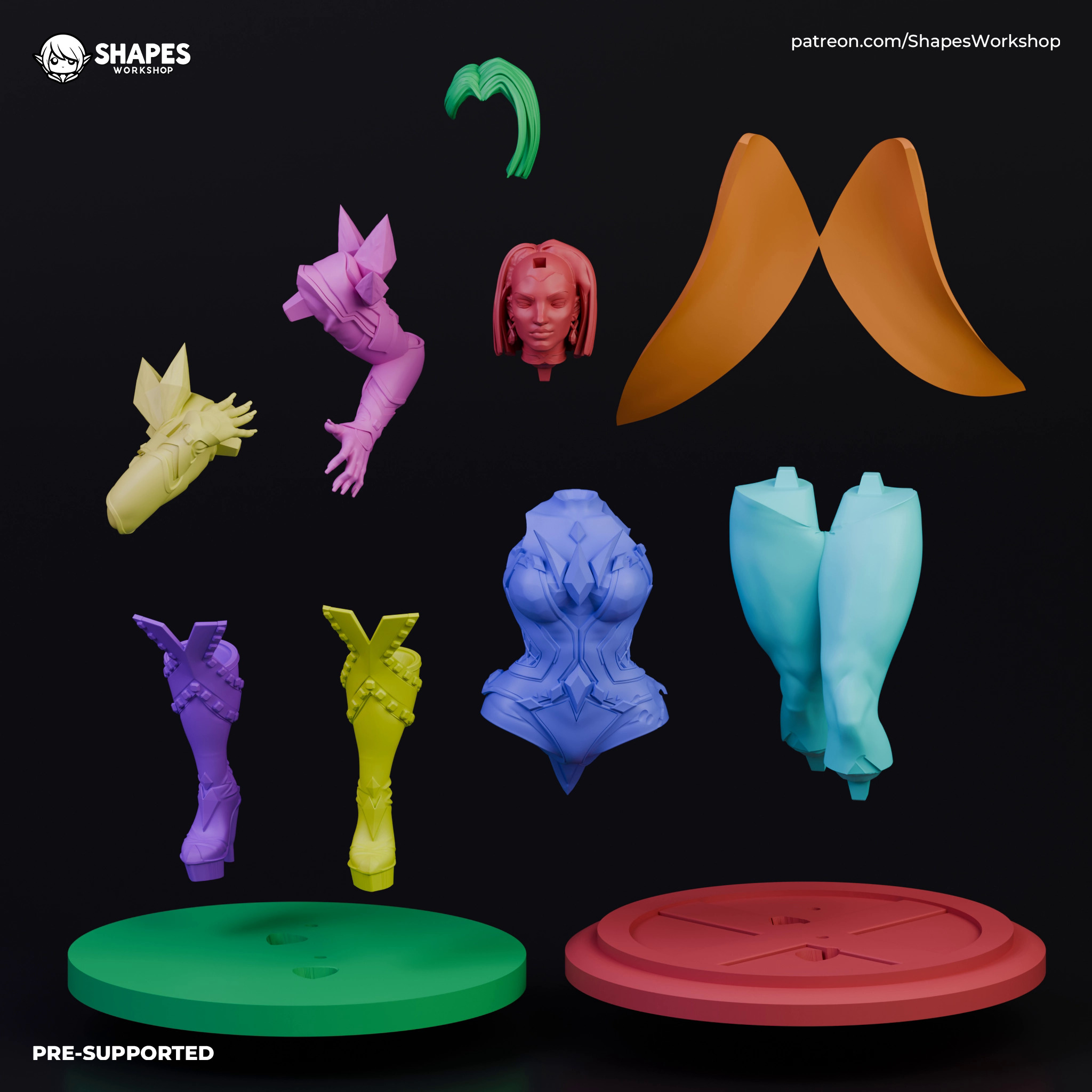 Emma Frost - Marvel Rivals 3D print model_5