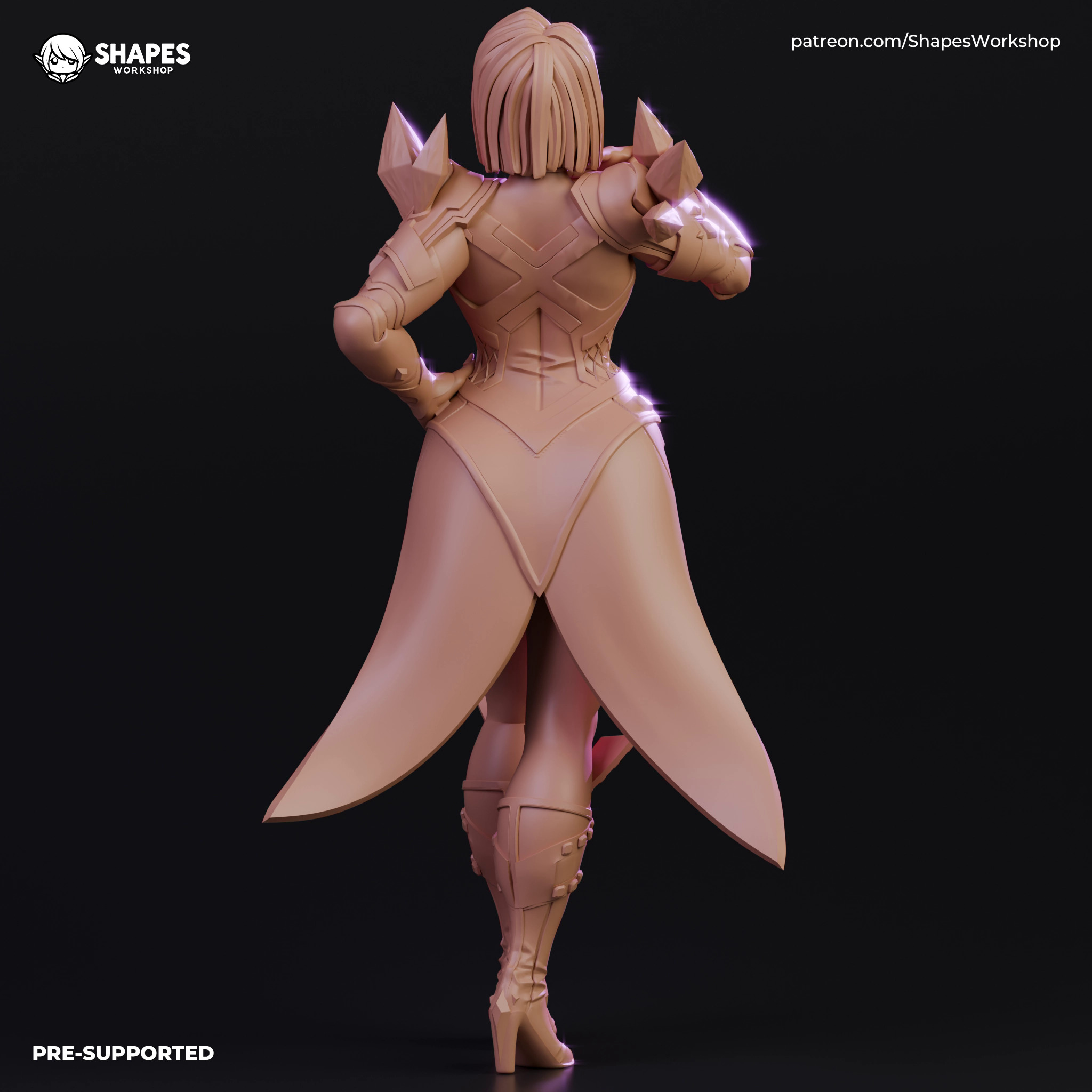 Emma Frost - Marvel Rivals 3D print model_3