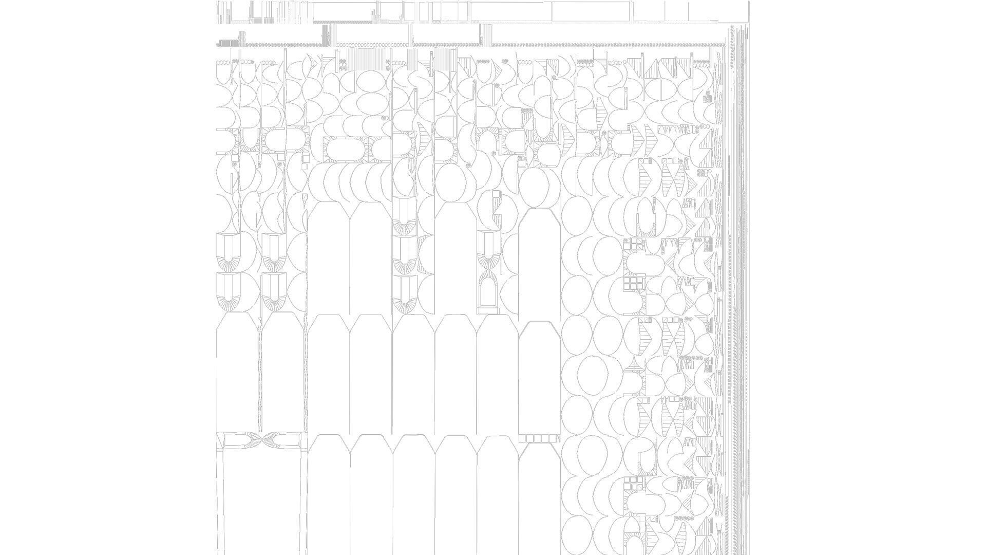 church interior set model 3D model_15