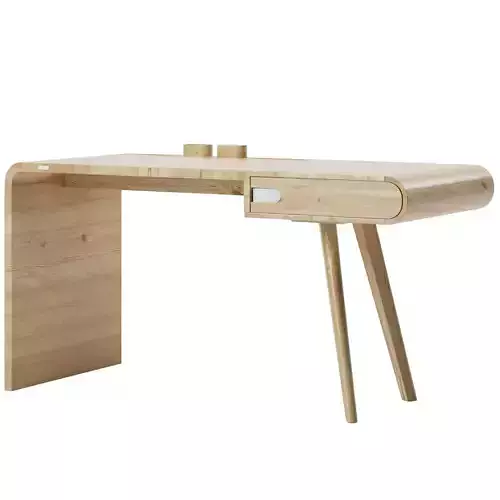 Canti Writing desk LOFT Low-poly 3D model