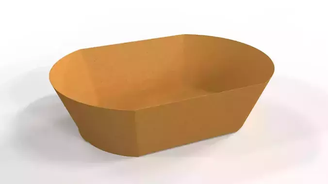 Crafted Takeaway Container for Food Packaging Design Texture