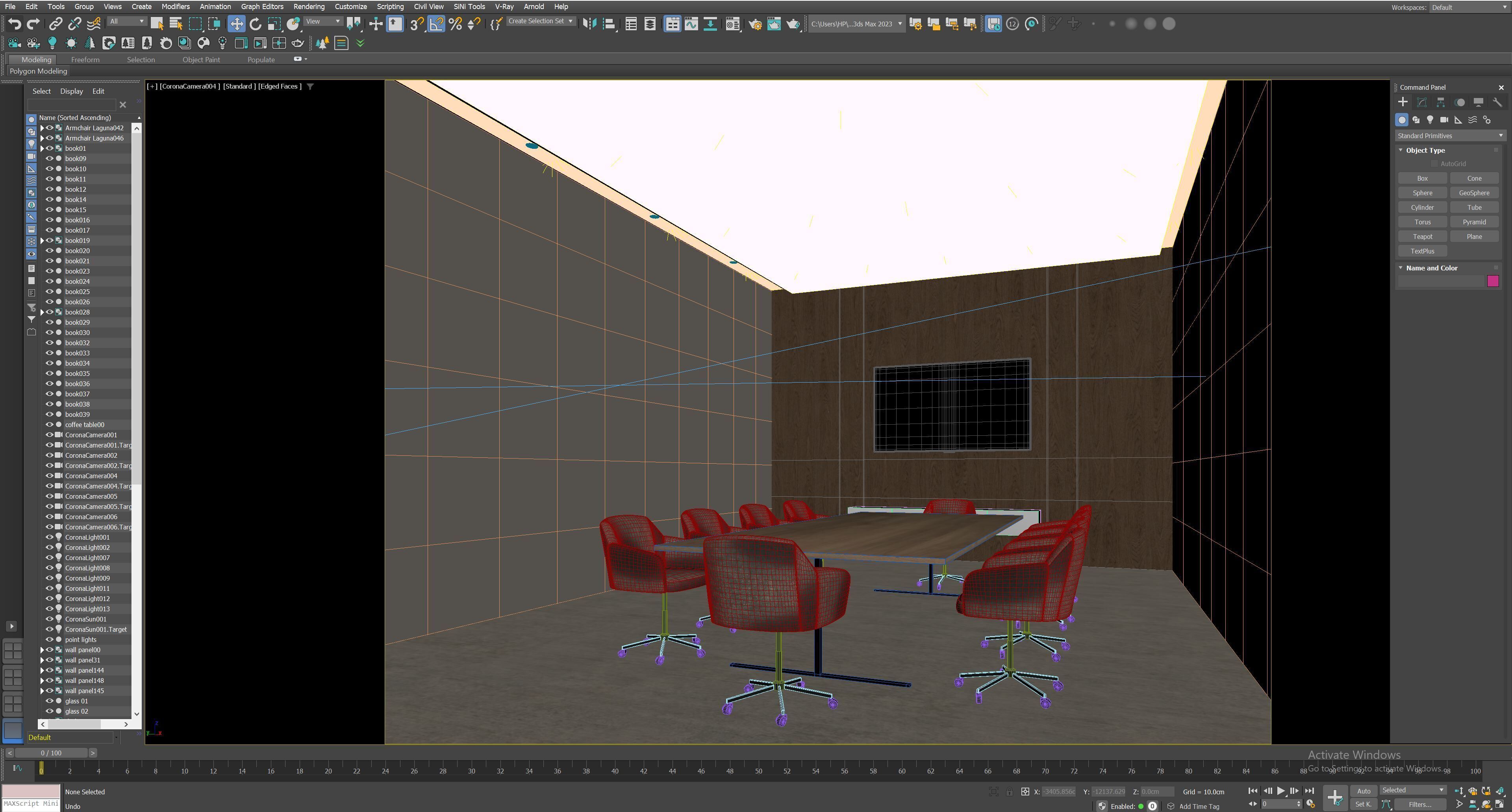 interior scene office 07 3D model_10