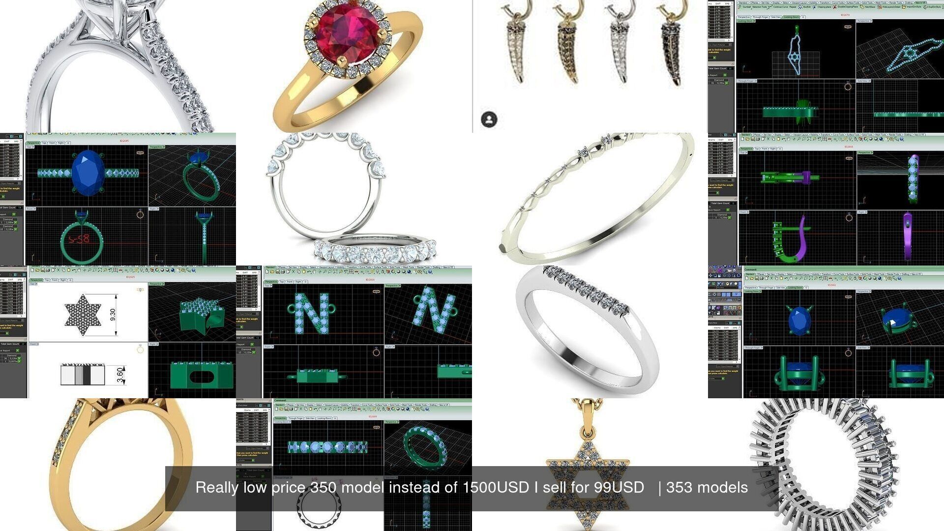 Really low price 350 model instead of 3500USD I sell for 99USD   3D Model Collection_25