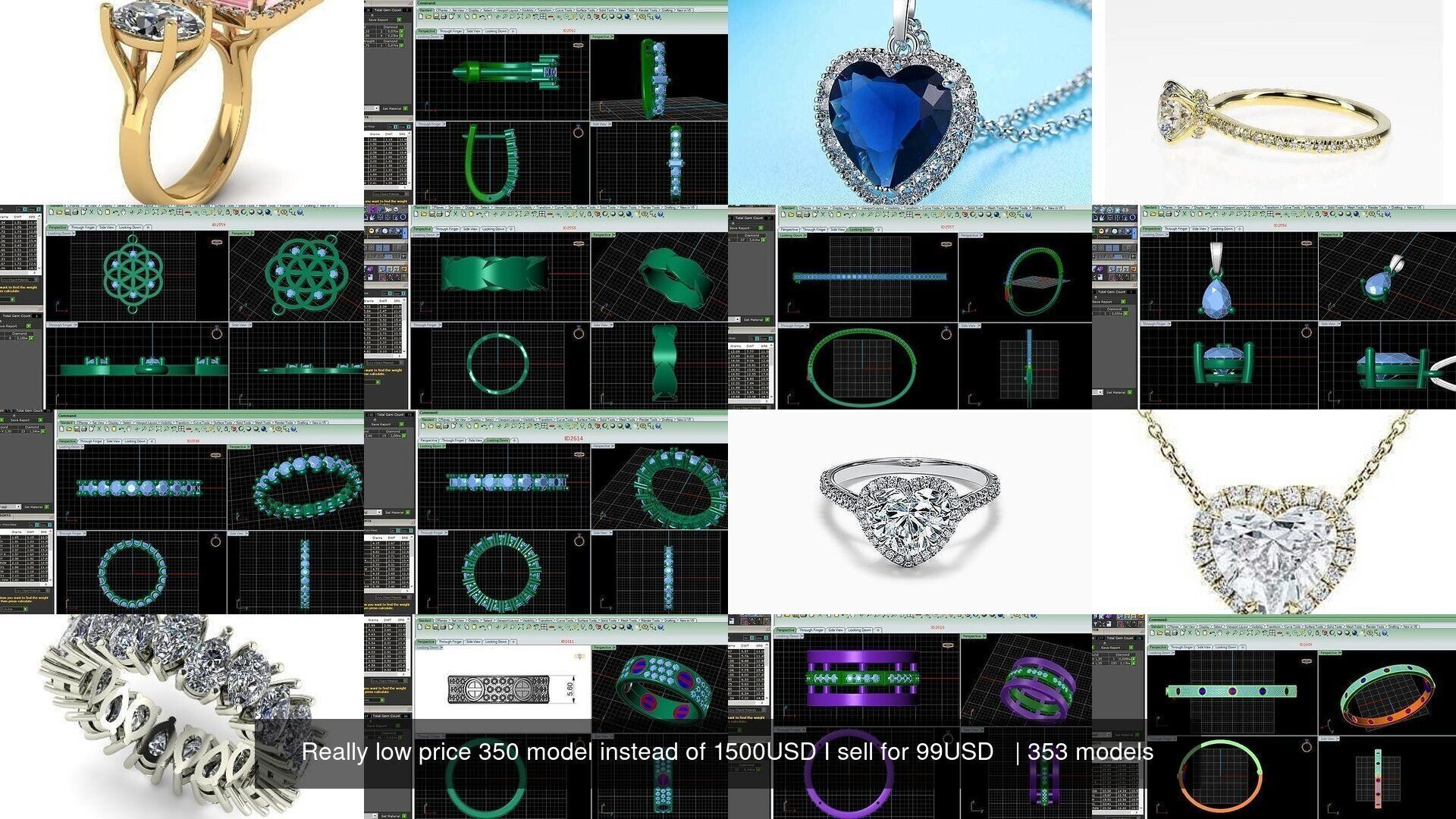 Really low price 350 model instead of 3500USD I sell for 99USD   3D Model Collection_18