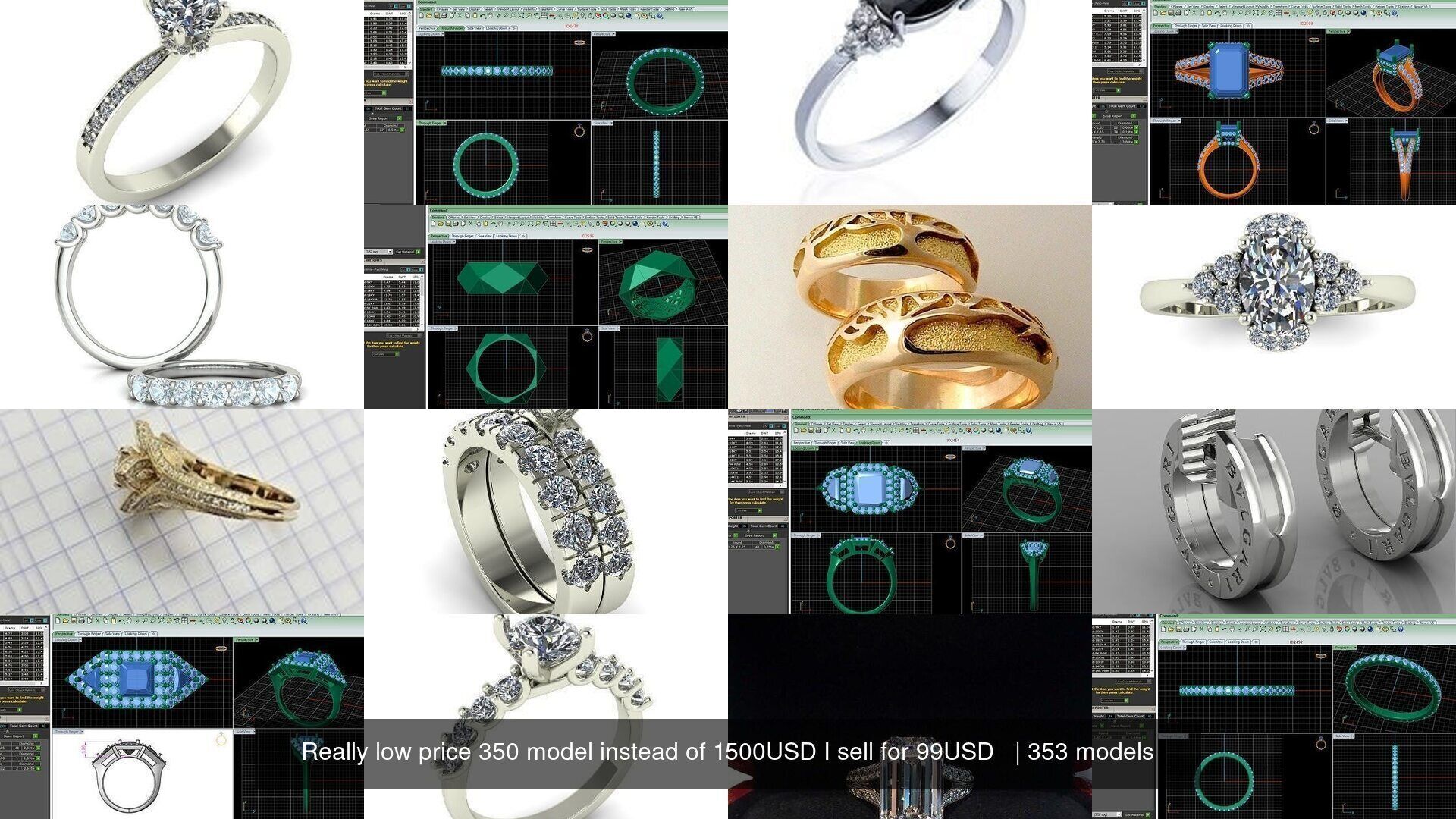 Really low price 350 model instead of 3500USD I sell for 99USD   3D Model Collection_7