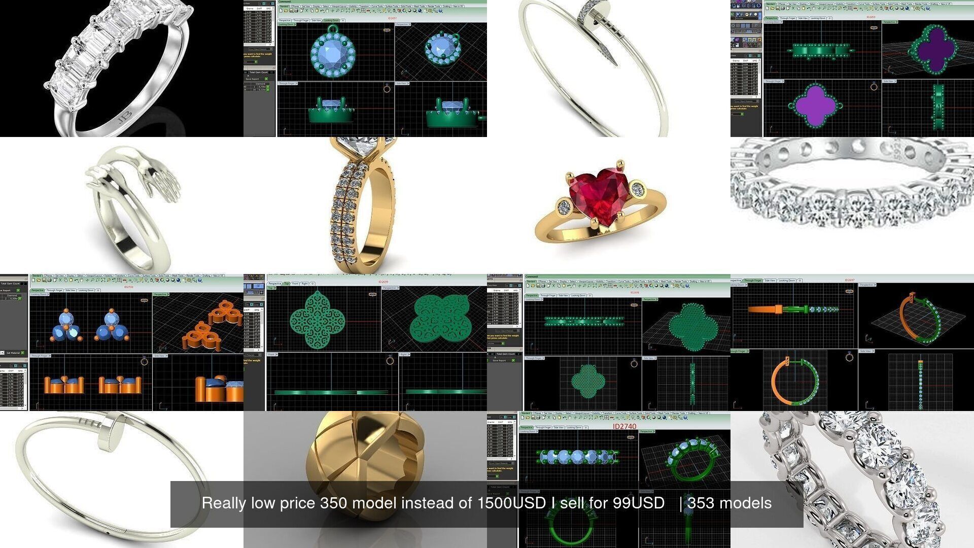 Really low price 350 model instead of 3500USD I sell for 99USD   3D Model Collection_28