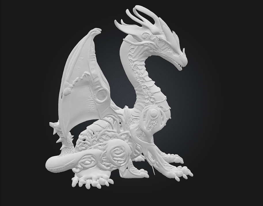 Ebonsteel Guardian 3D print model_8