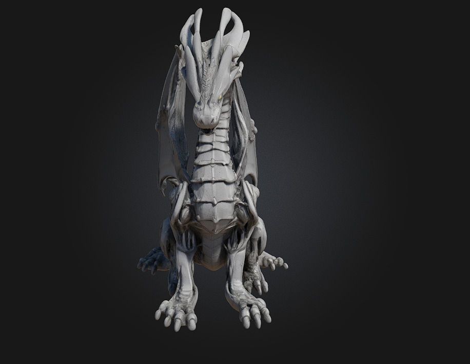 Ebonsteel Guardian 3D print model_2