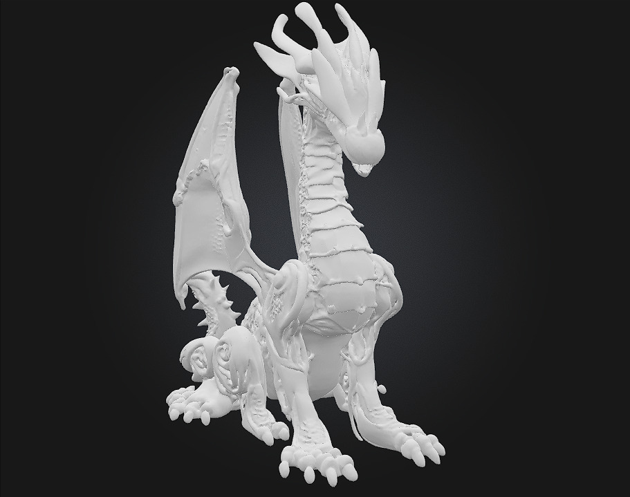 Ebonsteel Guardian 3D print model_11