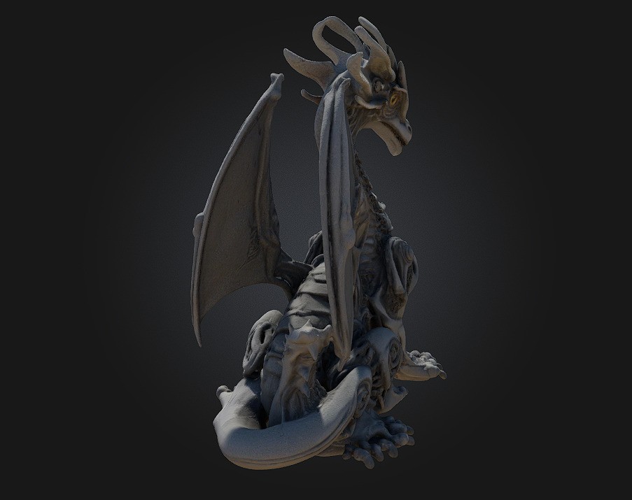 Ebonsteel Guardian 3D print model_4