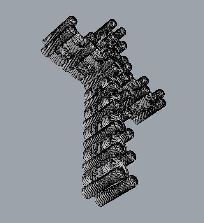 Diamond Cross Pendant 3D print model_22