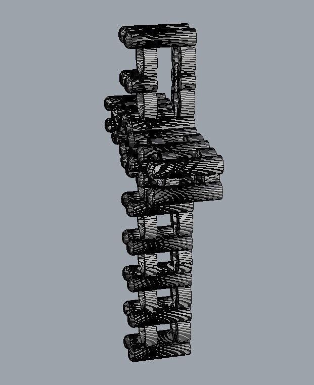 Diamond Cross Pendant 3D print model_19