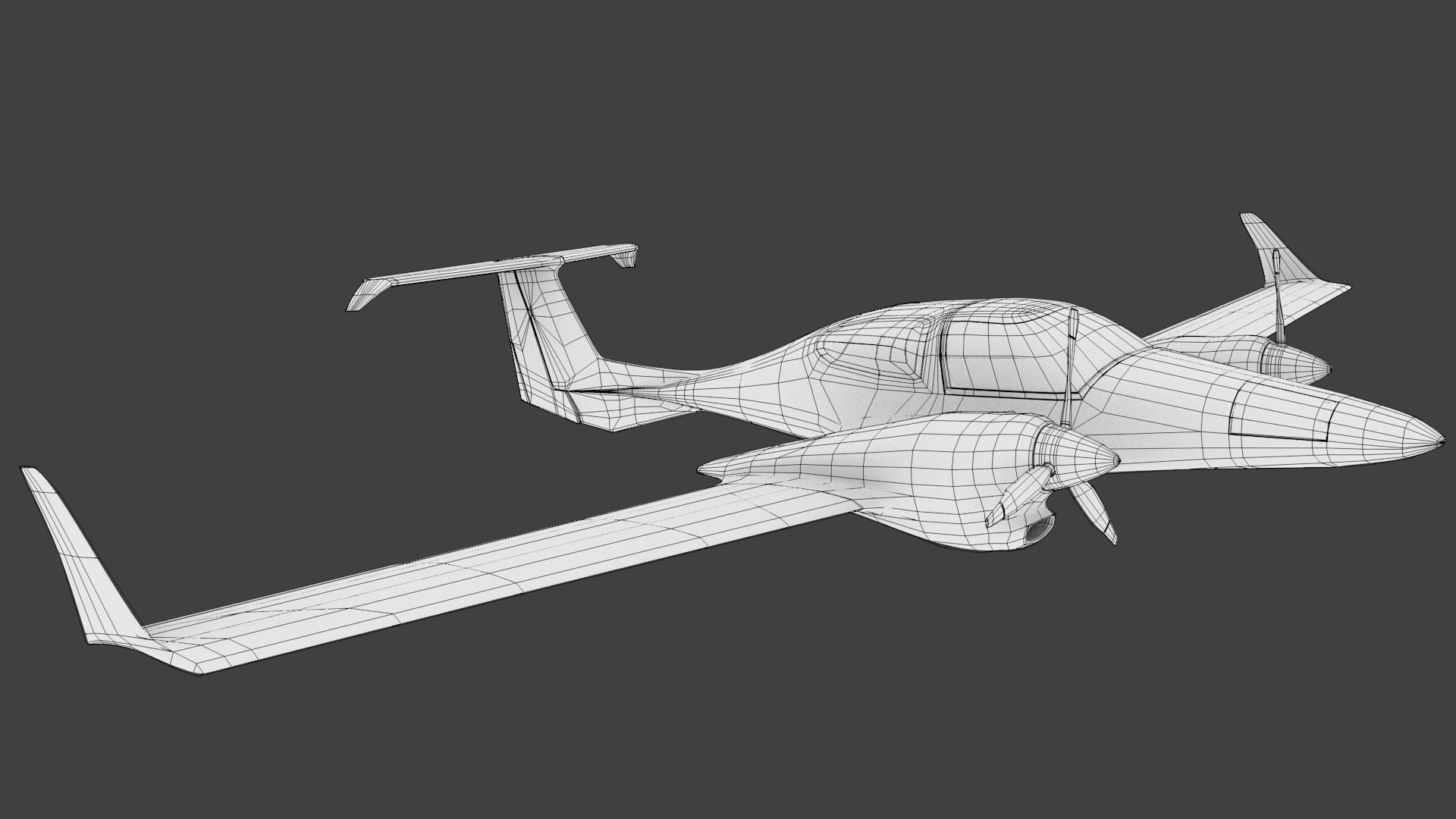 Diamond DA42 Twin Star 3D model_10