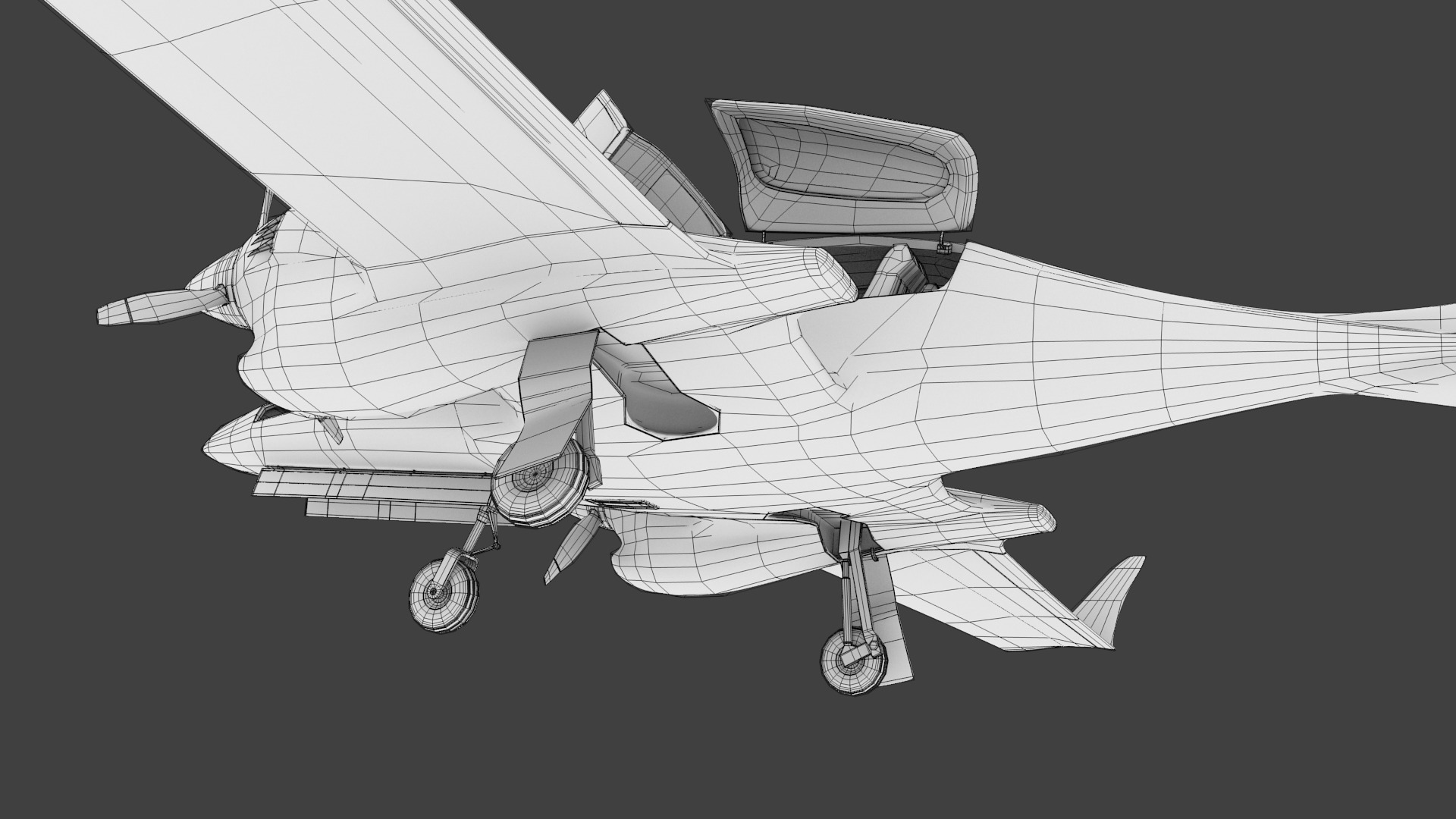 Diamond DA42 Twin Star 3D model_14